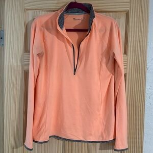 Long sleeve half zip running shirt